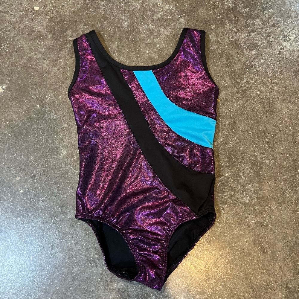 Girls Danskin Now Size XS (4-5) Leotard in Excellent Preowned Condition